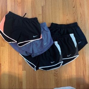 5 PAIRS NIKE DRI-FIT TEMPO RUNNING SHORTS